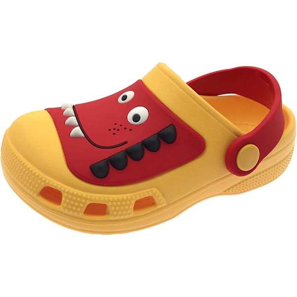 Børnehave Clogs Søde Sandaler Slides Småbørn Strand Pool Badesko med Skridsikker Sål (faktisk skos længde 15 cm)