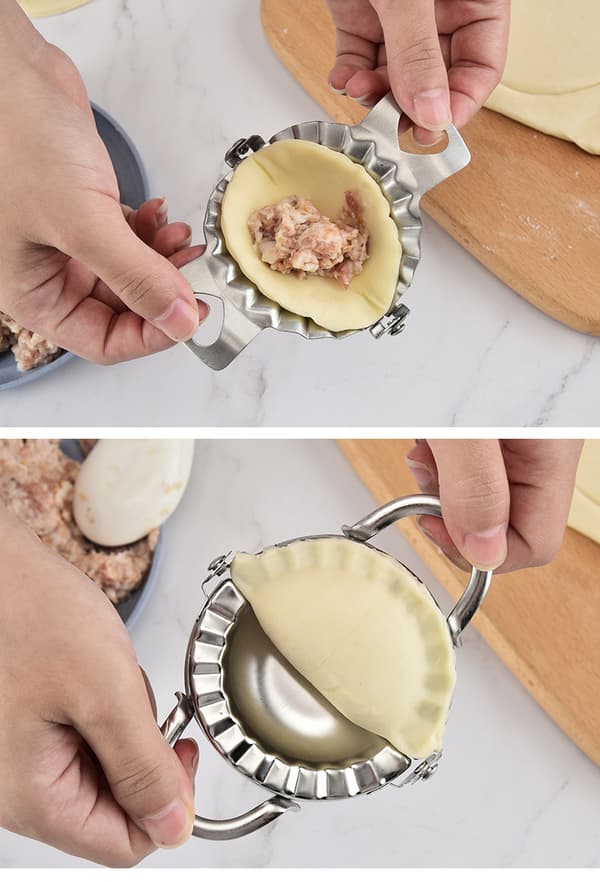 Dumpling Making Kjøkkenverktøy i Rustfritt Stål