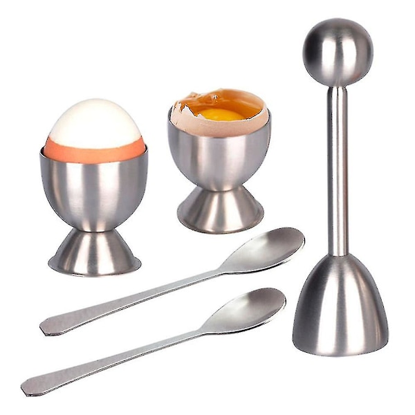 Eggåpner i rustfritt stål, eggeskallskutter, kjøkkenverktøy