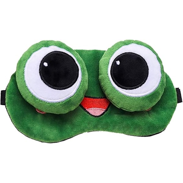 3D Sömnmask för män Mörkläggande Rolig Sovmask för kvinnor Söta ögonmasker för sömn Mörkläggning Barn Flickor Pojkar