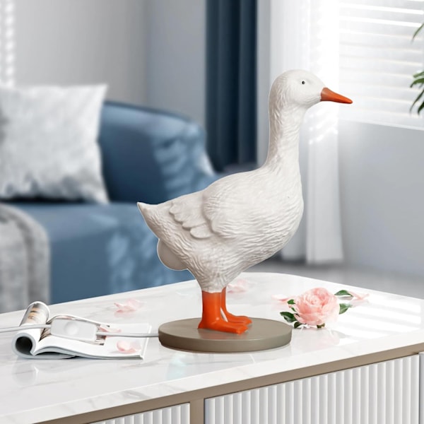 Anka-baklampa prydnader Hem vardagsrum sovrum USB-lampa led prydnader design konst dekoration
