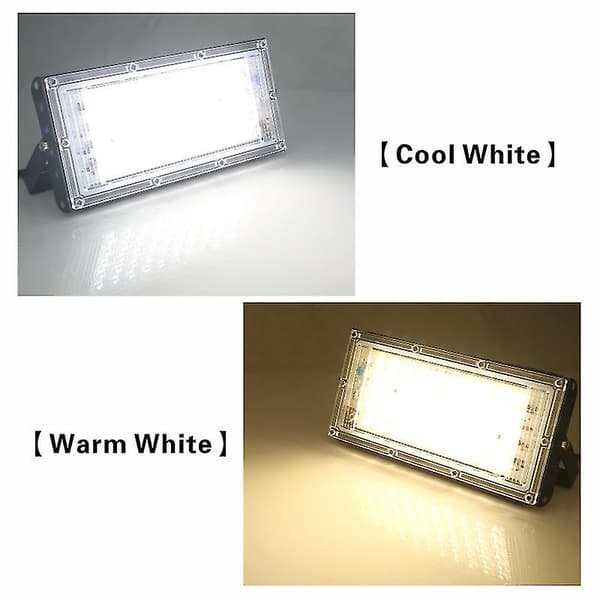 50w Ip65 Vanntett Utendørs LED Flomlys Warm White