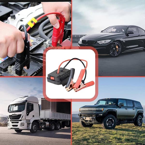 Bil Jump Starter - Multifunktionel, Lithium, Booster, USB, Strømkonverter A