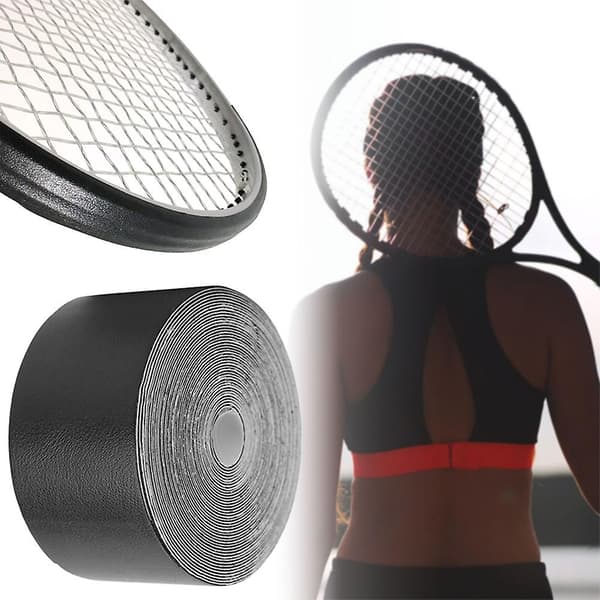 PU Tennisracket Tejp Mjuk PU Breddad Squashracket Skydd för Bordtennis