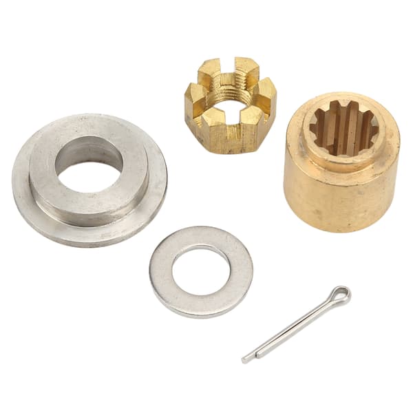 Propellermonteringssett Thrust Washer Bushing Washer Mutter Cotter Pin for 2-takts 20‑30HK utenbordsmotor