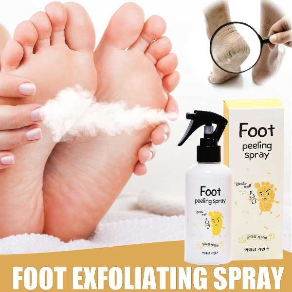 Eelhoe Foot Exfoliator Repair & Brightening Spray Callus Remover Foot Rejuvenator jalkahoito 200 ml