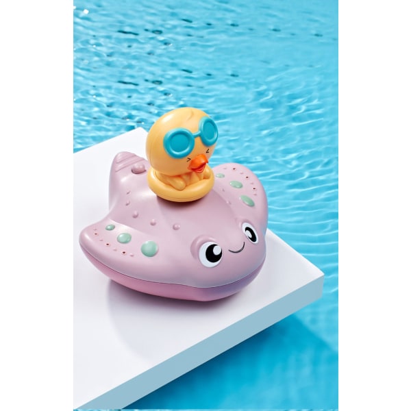 Babybadelegetøj Vandspraybadelegetøj til småbørn, Badekarvandslegetøj (lilla) Purple