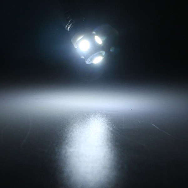 1 sålda enheter idag10 enheter E10 12V Kallvit LED-lampa 5SMD 0.5W 50LM Ljus