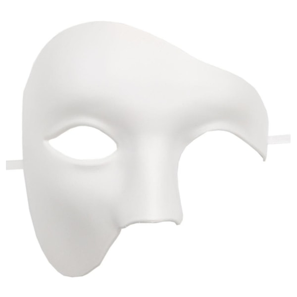Maskeradmask Vintage Fantomen På Operan Enögd Halv Ansiktsdräkt