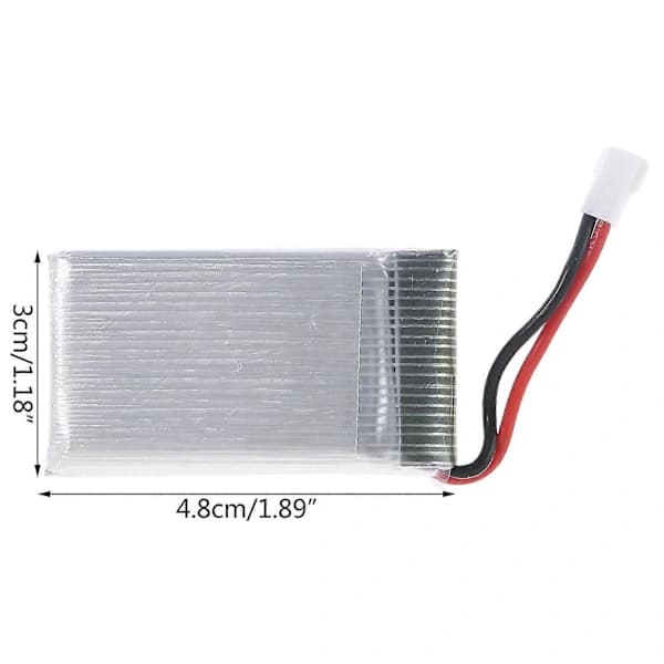 3.7V 2000mAh LiPo-batteri for KY601S/H11D/H11C RC Drone 2000MAH
