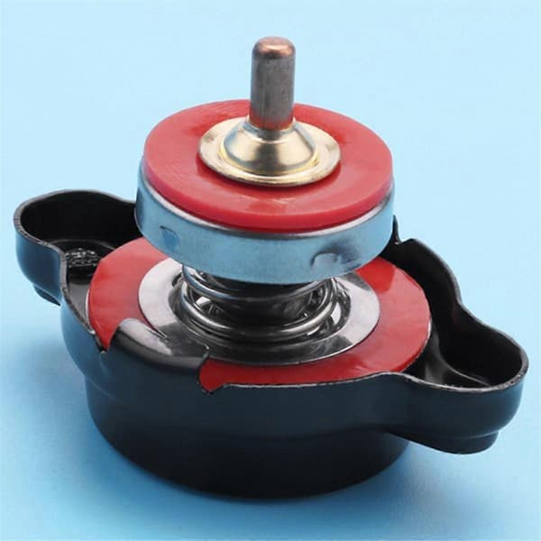 Högtrycksradiatorlock med temperaturmätare, 1,8 Bar Radiatorlock 25,6Psi för , , ,