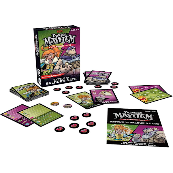 Dungeons & Dragons Wizards of The Coast Dungeon Mayhem: Battle for Baldur’S Gate (C76940000), Svart