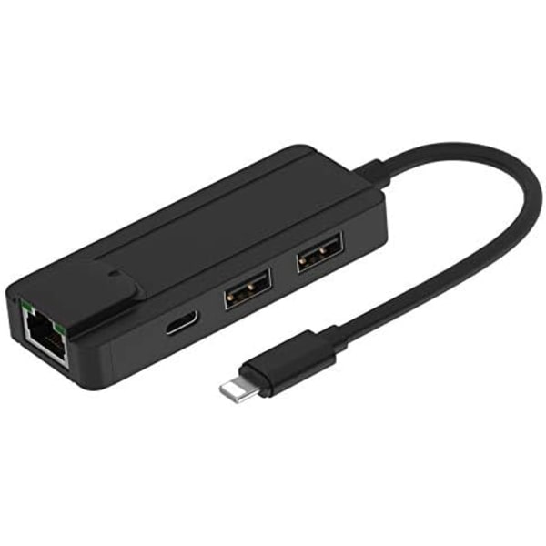 Lightning til RJ45 Ethernet netværksadapter