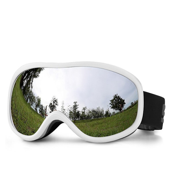 Skidglasögon, snowboardglasögon, herr- och dammodeller för vuxna och ungdomar, kan täcka glasögon/100 % UV-skydd/anti-imma/brett synfält
