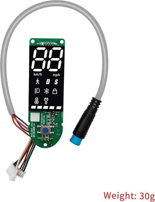 Dashboard for Xiaomi Mi 3 Elektrisk Sparkesykkel Bluetooth Kommunikasjonspanel Kretskort Reservedeler Tilbehør Modifikasjon