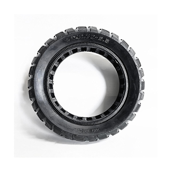 10 Tommer 10x2.70-6.5 Solid Dæk Dæk Elektrisk Scooter Udskiftningstilbehør