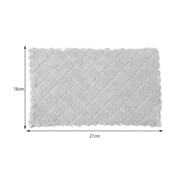 Absorberande Disktrasor Mjuka Bekväma, Skadar Inte Huden Bleknar Inte Lätt Hushållsartiklar 5pcs
