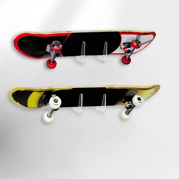 Skateboard Display Stativ Longboard Display Stativ, Skateboard Veggfeste, Skateboard Veggfeste, Longboard Snowboard, Vannski og Elektrisk Skateboard