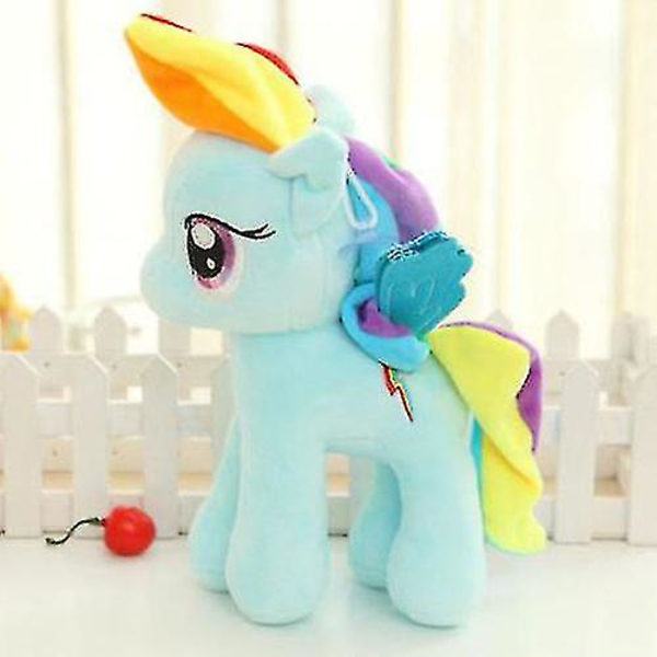 My Little Pony 25 cm fylld leksak Plyschleksaker Mjuk Teddy Doll Barn Födelsedagspresent Rainbow Dash
