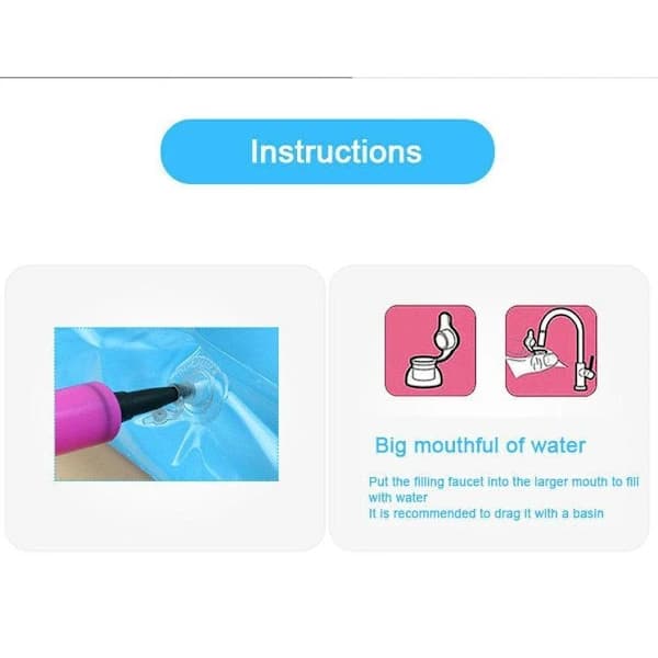 Babylekmatta - Babylekmatta med vatten, 1-pack, flera färger