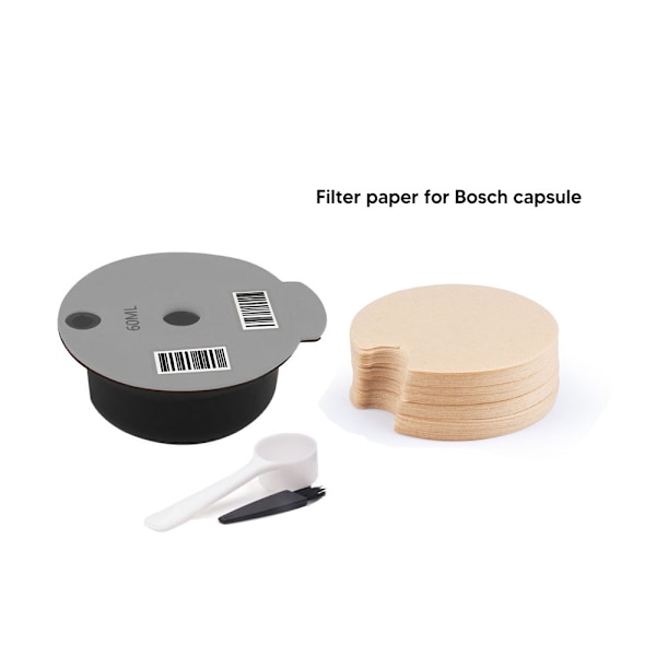 Bosch kaffemaskin återanvändbart kaffefilter kaffekapsel kaffefilterkopp kapsel kaffekopp