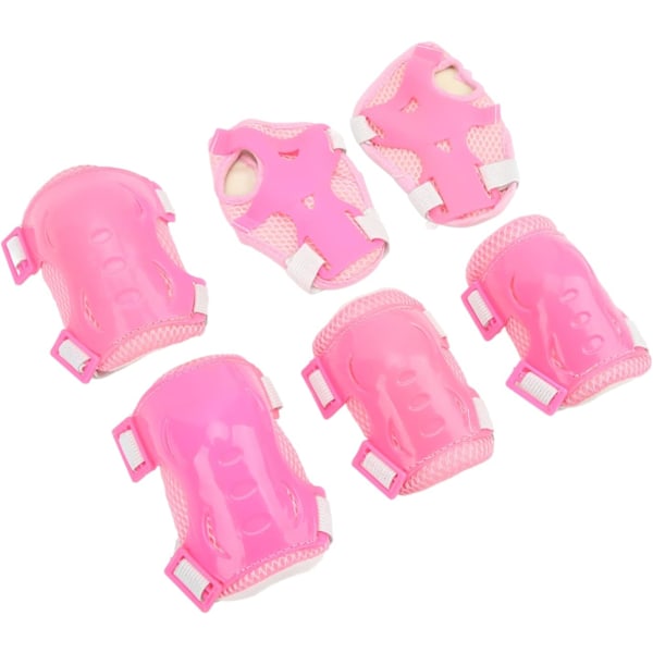 Skateskyddsset, knä- och armbågsskydd, one size fits all, lämpligt för utomhussporter