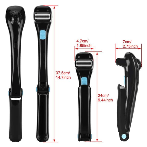Herre Rygbarbermaskine - Professionel, Batteri