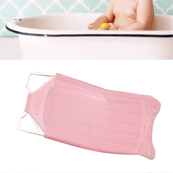 Badkarshållare för baby med justerbar höjd, bekvämt och stabilt badstöd för baby