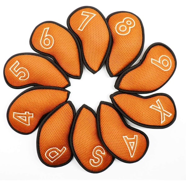 Mesh Jern Headcover (Orange)