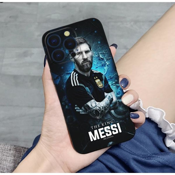 Messi Messi VM Messi är lämpligt för iPhone 13 Pro Max mobilskal iPhone 14 iPhone 12-serien mobilskal