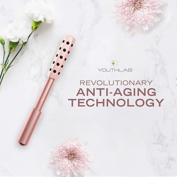 Radiance Roller - Germaniumsten Upplyftande Ansiktsmassage-roller (Roséguld)