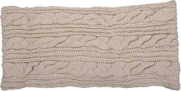 Dame Tyk Ribstrikket Vinter Infinity Circle Loop Halstørklæde Premium Twist Khaki