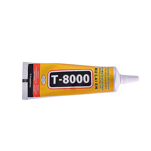 T-8000 Sort Lim til Mobil Smartphone Reparation Display Glas Touch 110ml Tw