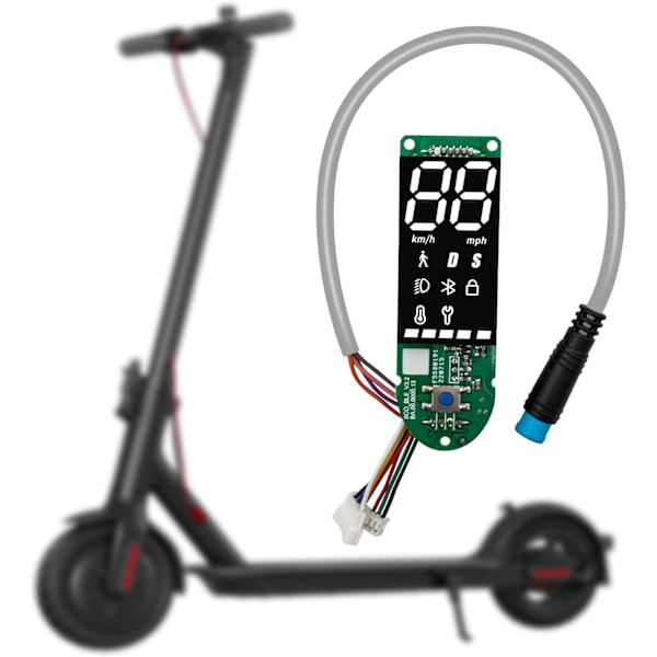 Instrumentpanel för Xiaomi Mi 3 Elscooter Bluetooth Kommunikationspanel Kretskort Reservdelar Tillbehör Modifiering