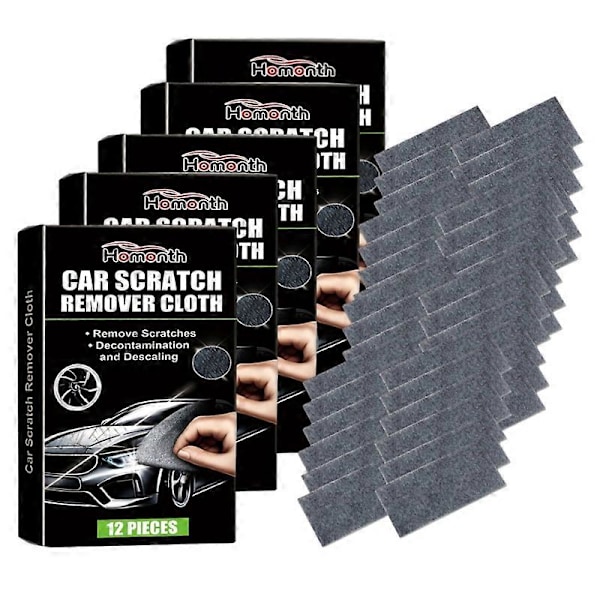 12 stk. Nano Sparkle Klud til Bilridser Nano Magisk Klud Ridsefjerner 5boxes