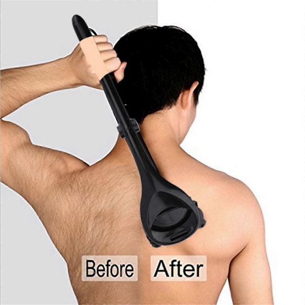 12 stk. Erstatningsblader Rygg- og Kroppshøvel Refill Erstatningspatroner for Barbering av Rygg