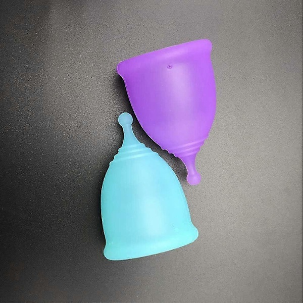 Menstruationskop - 3 menstruationskopper - Blød fleksibel silikone af medicinsk kvalitet for komfort