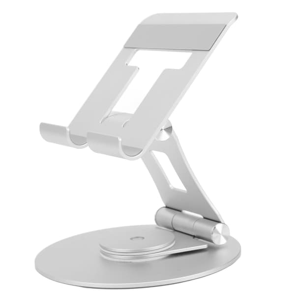 Justerbart Laptop Stativ Aluminium Legering Roterbart Foldbart Bærbart Ergonomisk Laptop Stativ til Skrivebord