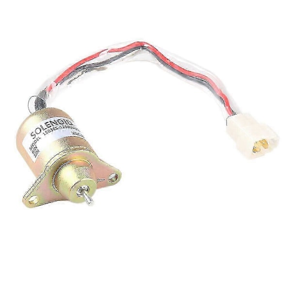 Yanmar 119653-77950 12v Motor Brændstof Afbryder Solenoid Ventil