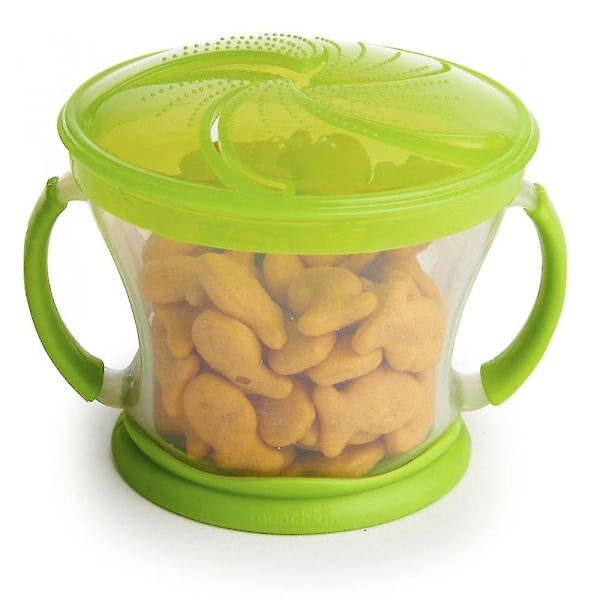 blå og grønn lekkasjesikker snacksklips
