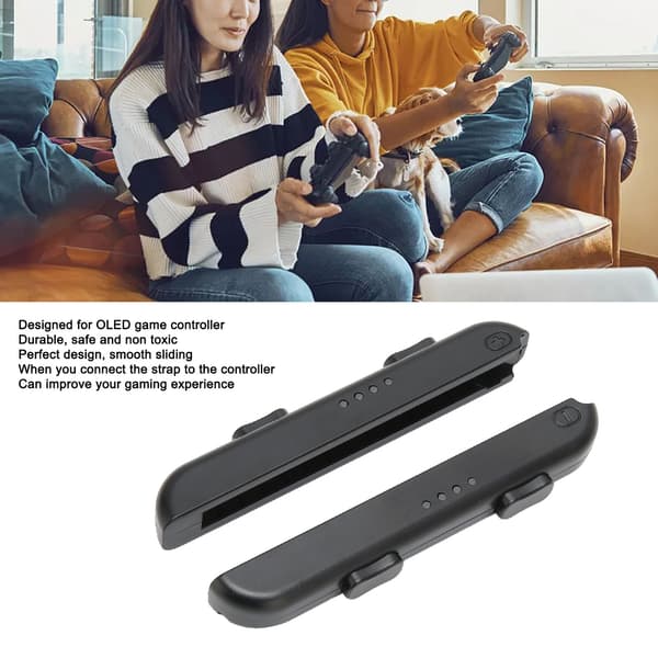 2 stk. Gamepad Håndleddsstropp Slitesterk Sikker Praktisk for Joy Con Stropp for OLED Spillkonsoll