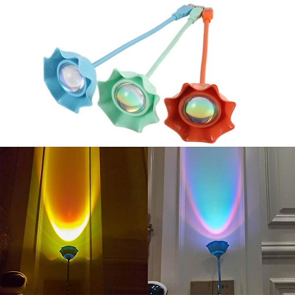 Atmosfæreprojektor, LED Natlamper til Soveværelser, Barer, Caféer, Vægdekorationer