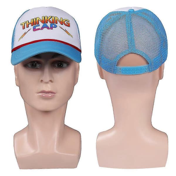 Stranger Dustin Henderson Cosplay Hatt Tenkehette Hellfire Club Hodeplagg