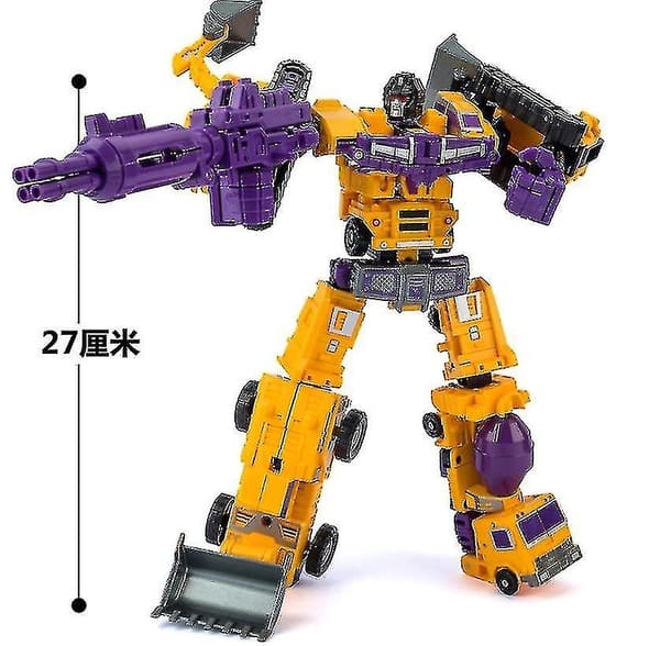 G1 Muuntautuva Constructicon Devastator -setti 6 yhdessä, täydelliset hahmot
