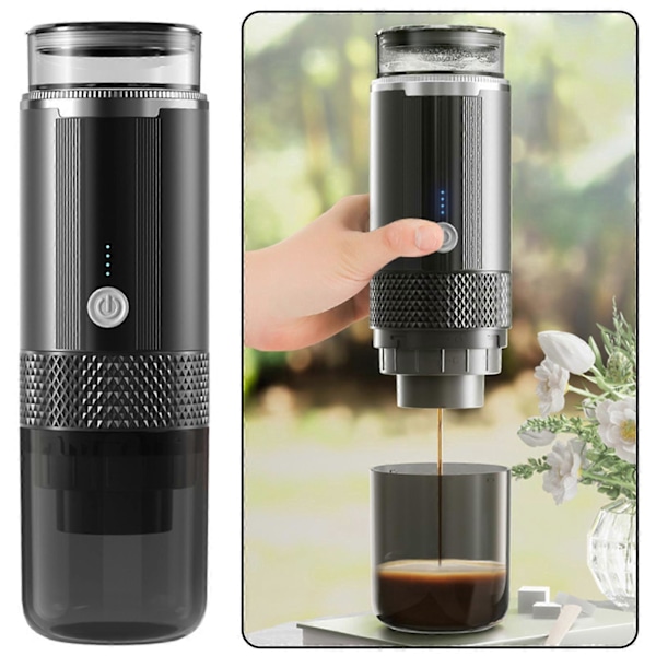 Mini Kannettava Espressokone Langaton Monikäyttöinen Kahvinkeitin Miehille Naisille