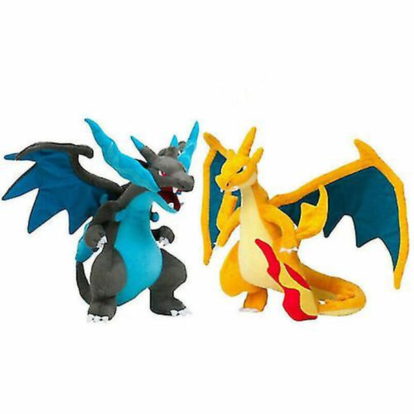 25 cm /10" plysch fylld Charizard Toy Mjuk docka Gift_y Blue yellow