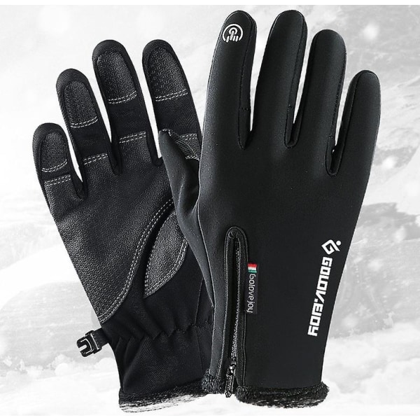Vinterhandsker til mænd - 30f vind- og vandafvisende handsker