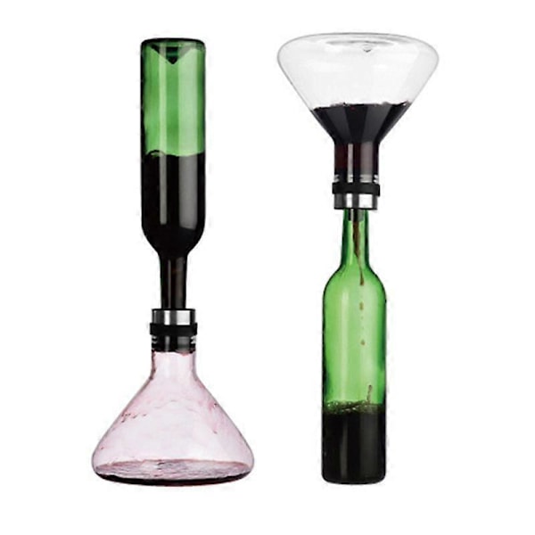 1000ML Blyfri Krystalglas Vinkaraffel Rødvinskaraffel Elegant Vingave Holdbart Vintilbehør til Kendere