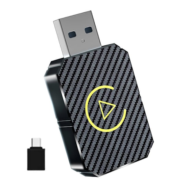 Langaton Carplays-sovitin Android Auto 2 in 1 Älykäs USB-dongle sedan-autoille