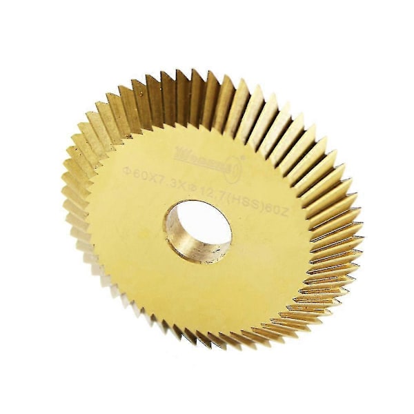 Cmcp savklinge Hss 60 mm/70 mm nøglekopieringsmaskine klinge til duplikering af nøglemaskine fræser nøgleskæreskive låsesmedværktøj 60x6x16mm 80T